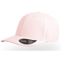 Casquette 6 panneaux effet daim, visière mid-visor