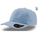 Casquette 6 panneaux en coton twill chino, visière mid-visor