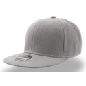 Casquette snapback 6 panneaux visière plate en acrylique