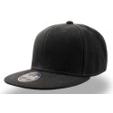 Casquette snapback 6 panneaux visière plate en acrylique