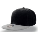 Casquette snapback 6 panneaux visière plate en acrylique