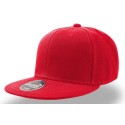 Casquette snapback 6 panneaux visière plate en acrylique