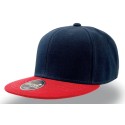 Casquette snapback 6 panneaux visière plate en acrylique