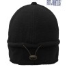 Casquette d'hiver avec protège oreilles en polaire