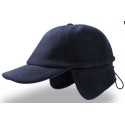 Casquette d'hiver avec protège oreilles en polaire