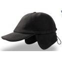 Casquette d'hiver avec protège oreilles en polaire