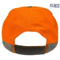 Casquette 5 panneaux haute visibilité avec bande réfléchissante