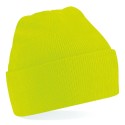 Bonnet acrylique avec rabat enfant, revers pour personnalisation