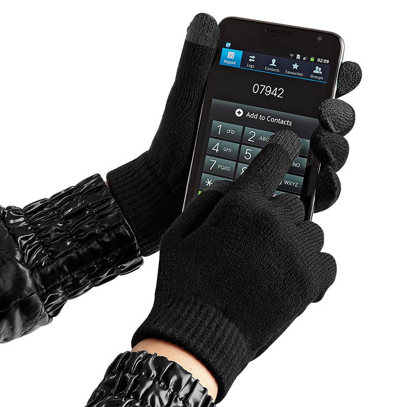 Gants pour écrans tactiles touchscreen