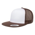 Casquette américaine à filet visière plate confortable
