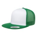 Casquette américaine à filet visière plate confortable