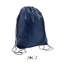 Sac à dos avec ficelles ajustables et œillets renforcés en polyester