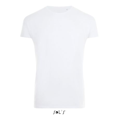 T-shirt homme col rond, pour la sublimation, 160 g/m²