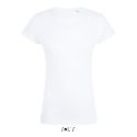 T-shirt femme col rond, pour la sublimation, 160 g/m²