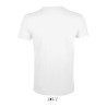 T-shirt homme col rond, coupe ajustée, 100% coton jersey, 150 g/m²