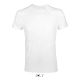 T-shirt homme col rond, coupe ajustée, 100% coton jersey, 190 g/m²