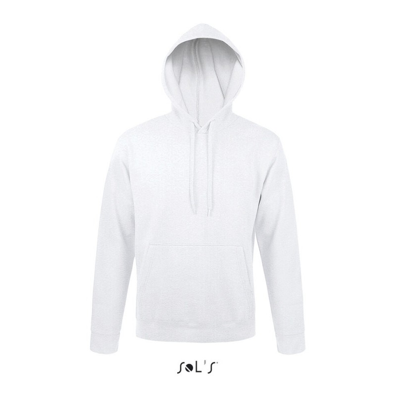 Sweat-shirt unisexe uni en molleton gratté, coupe ajustée, 280 g/m²