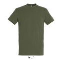 T-shirt homme col rond, 100% coton jersey, 190 g/m²
