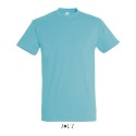 T-shirt homme col rond, 100% coton jersey, 190 g/m²