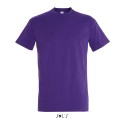 T-shirt homme col rond, 100% coton jersey, 190 g/m²