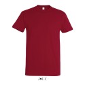 T-shirt homme col rond, 100% coton jersey, 190 g/m²