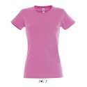 T-shirt femme col rond, 100% coton jersey, 190 g/m²