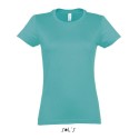 T-shirt femme col rond, 100% coton jersey, 190 g/m²