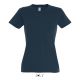T-shirt femme col rond, 100% coton jersey, 190 g/m²