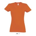 T-shirt femme col rond, 100% coton jersey, 190 g/m²