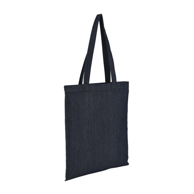 Sac shopping en denim, 70% coton/30% polyester