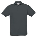 Polo safran homme manches courtes en coton ringspun, 180 g/m²