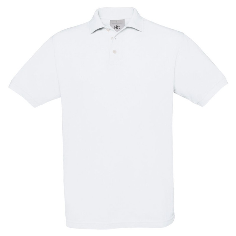 Polo safran homme manches courtes en coton ringspun, 180 g/m²