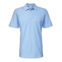 Polo homme softstyle double piqué en coton pas cher, 180 g/m²