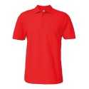Polo homme softstyle double piqué en coton pas cher, 180 g/m²