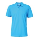 Polo homme softstyle double piqué en coton pas cher, 180 g/m²