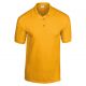 Polo en tricot jersey DryBlend, boutons couleur bois, 190 g/m²