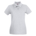 Polo femme premium manches courtes coton, 180 g/m²