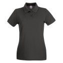 Polo femme premium manches courtes coton, 180 g/m²