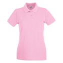 Polo femme premium manches courtes coton, 180 g/m²
