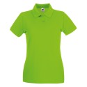 Polo femme premium manches courtes coton, 180 g/m²
