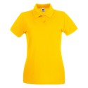 Polo femme premium manches courtes coton, 180 g/m²