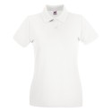 Polo femme premium manches courtes coton, 180 g/m²