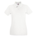 Polo femme premium manches courtes coton, 180 g/m²