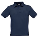 Polo safran enfant en coton ringspun peigné, 180 g/m²