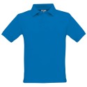 Polo safran enfant en coton ringspun peigné, 180 g/m²
