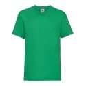 T-shirt ajusté enfant en coton jersey fil Belcoro, 165 g/m²