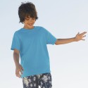 T-shirt ajusté enfant en coton jersey fil Belcoro, 165 g/m²