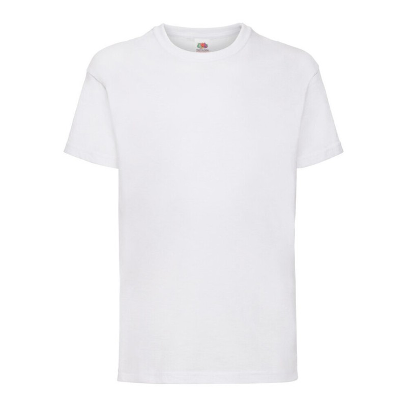 T-shirt ajusté enfant en coton jersey fil Belcoro, 165 g/m²