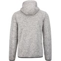  Veste sweat zippée et chinée à capuche pour homme, 345 g/m²