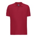 Polo homme en coton très résistant, lavable jusqu'à 60°C, 215 g/m²